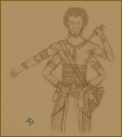 Sketch Asfarian Male